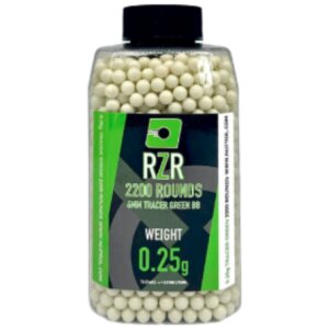 NUPROL RZR TRACER BB's GREEN 0.25G 2200 ROUNDS