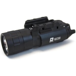 NUPROL NX200 PISTOL / RIFLE RIS MOUNTED TORCH BLACK