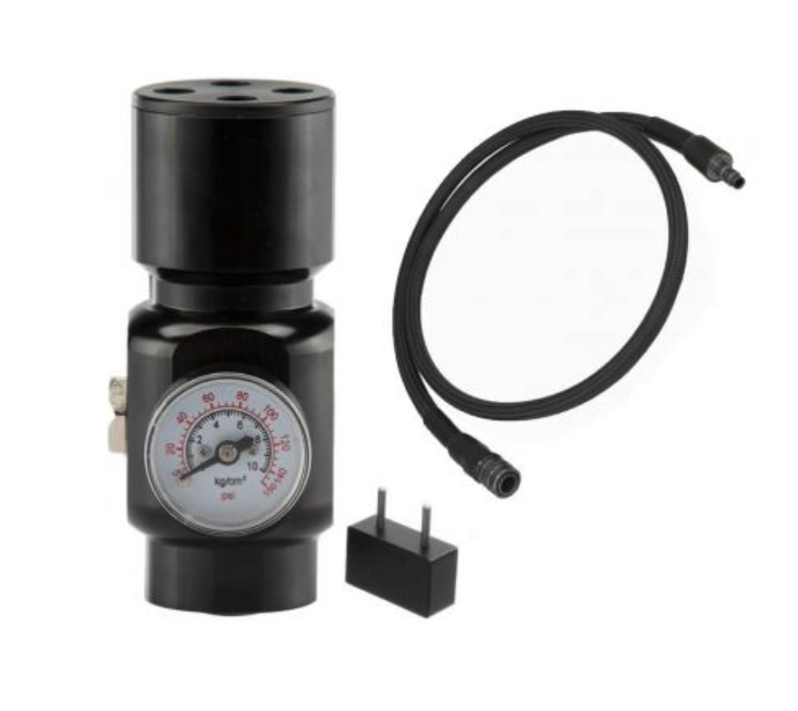 OXYGEN GEN2 HPA 0-150psi Regulator With DELUXE 8mm Line