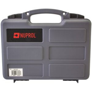 NUPROL SMALL HARD PISTOL CASE – GREY (WAVE)