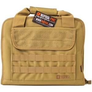 NUPROL PMC DELUXE SOFT PISTOL BAG - TAN