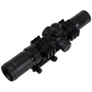 NUPROL OPTICS 1.5-4X30 IR RGB RIFLE SCOPE