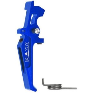 MAXX MODEL CNC ALUMINUM ADVANCED SPEED TRIGGER (STYLE E) (BLUE)