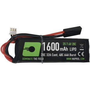 NUPROL POWER 1600MAH 7.4V LIPO STICK