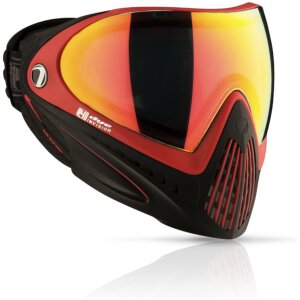 DYE I4 PRO GOGGLE – MELTDOWN BLACK/RED