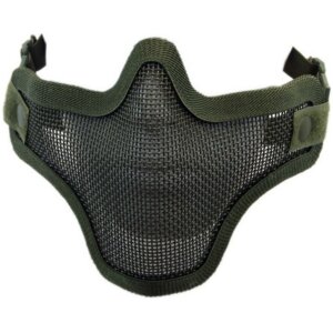 NUPROL PLAIN MESH LOWER FACE PROTECTION SHIELD V1 GREEN