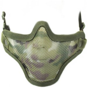 NUPROL PLAIN MESH LOWER FACE PROTECTION SHIELD V1 MULTICAM