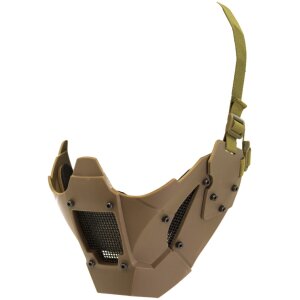 NUPROL MESH LOWER FACE SHIELD V4 – TAN