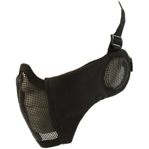 NUPROL MESH LOWER FACE SHIELD V3 – BLACK