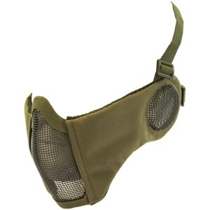 NUPROL MESH LOWER FACE SHIELD V3 – OLIVE DRAB GREEN