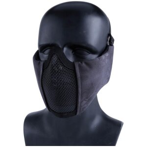 NP MESH LOWER FACE SHIELD V5 – BLACK COBRA