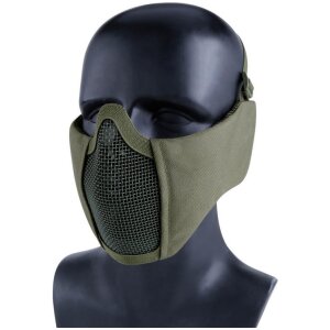 NP MESH LOWER FACE SHIELD V5 – OD GREEN