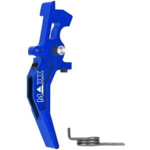 MAXX MODEL CNC ALUMINUM ADVANCED SPEED TRIGGER (STYLE C) (BLUE)