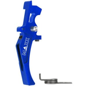 MAXX MODEL CNC ALUMINUM ADVANCED SPEED TRIGGER (STYLE D) (BLUE)